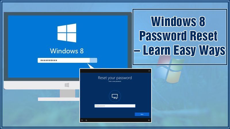 Windows 8 Password Reset