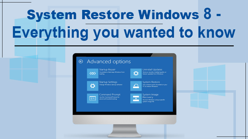 system restore windows 8